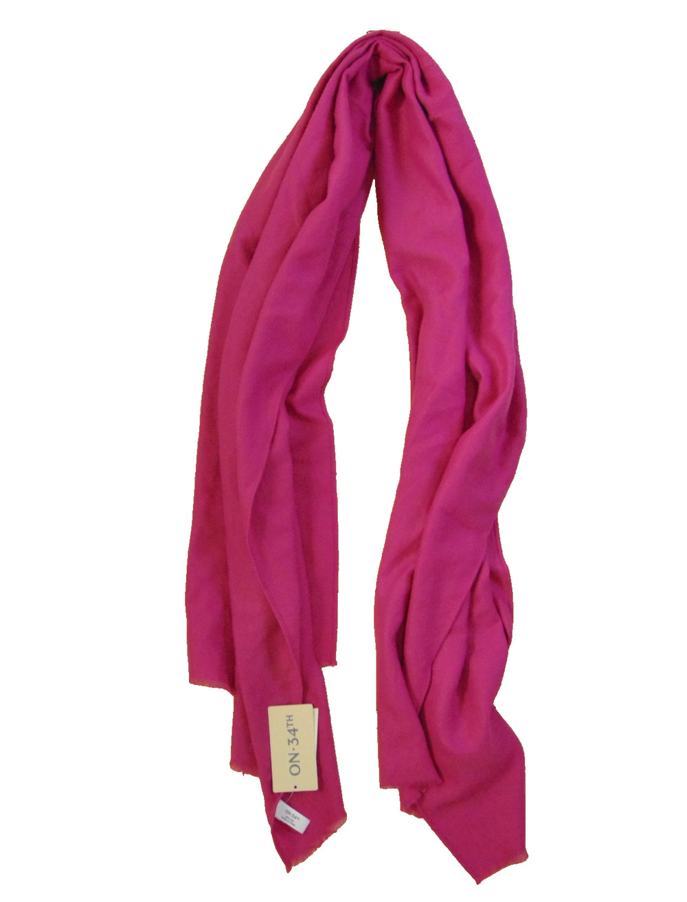 On 34th Convertible Wrap Scarf Pink Powder 4 Ways to Wear One Size NWT Macys
